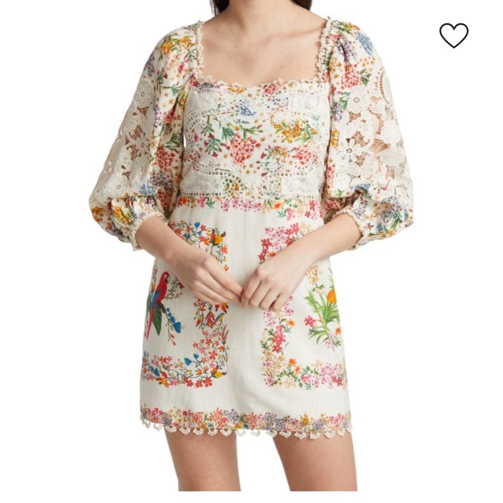 FARM Rio Multicolor Floral Mini Dress